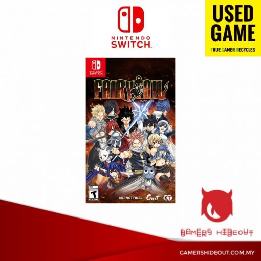 PREOWNED NINTENDO SWITCH FAIRY TAIL