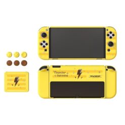 Dobe Nintendo Switch Game Theme Protective Kit - Yellow (TNS-1192)