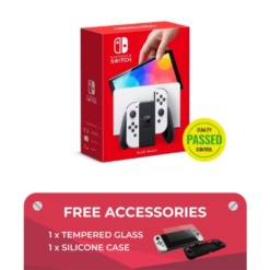 preowned nintendo switch oled model complete set