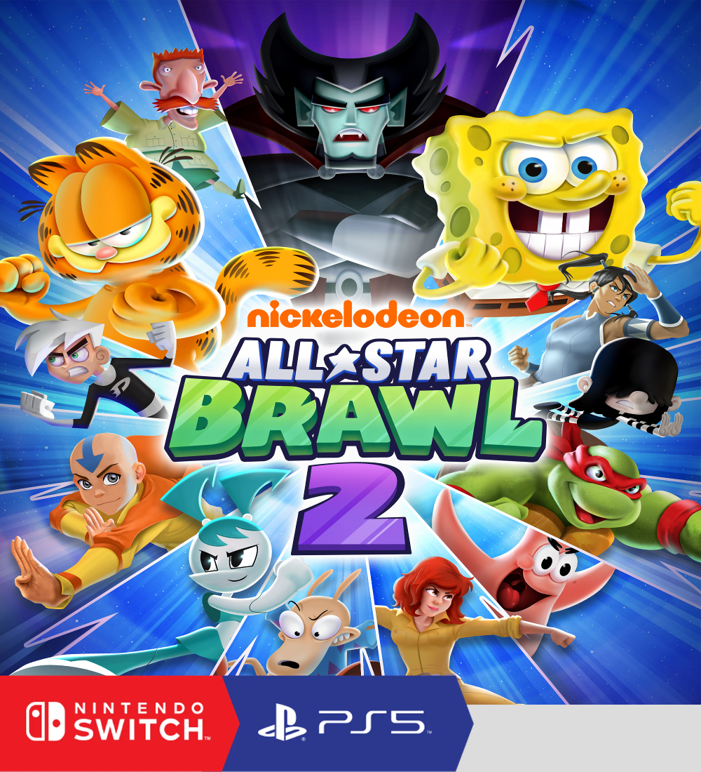 nickelodeon all star brawl 2 ns posters